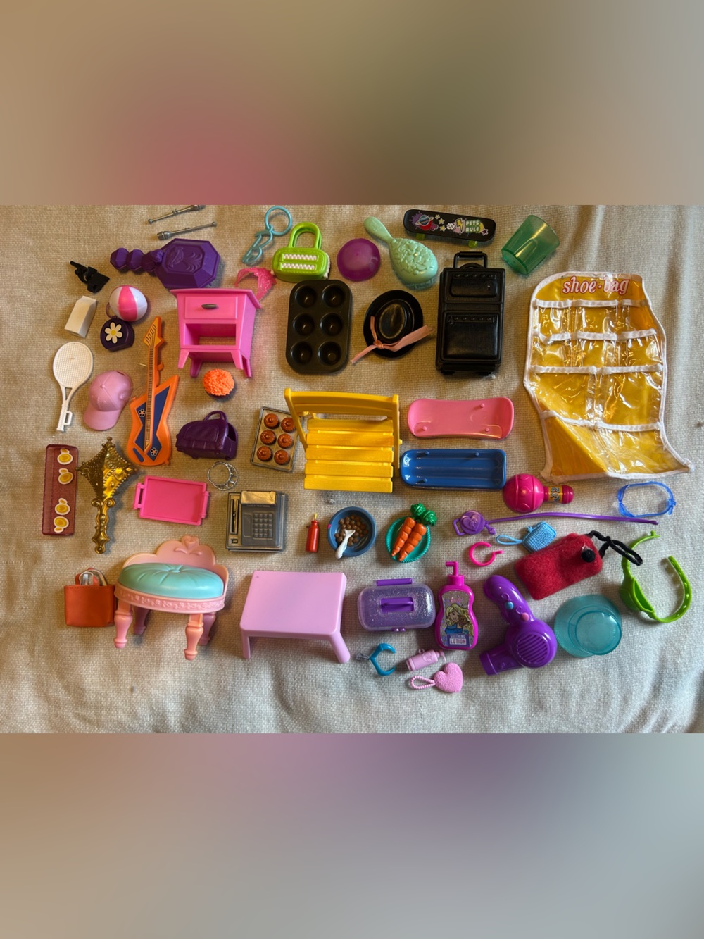 Barbie and other doll accessories